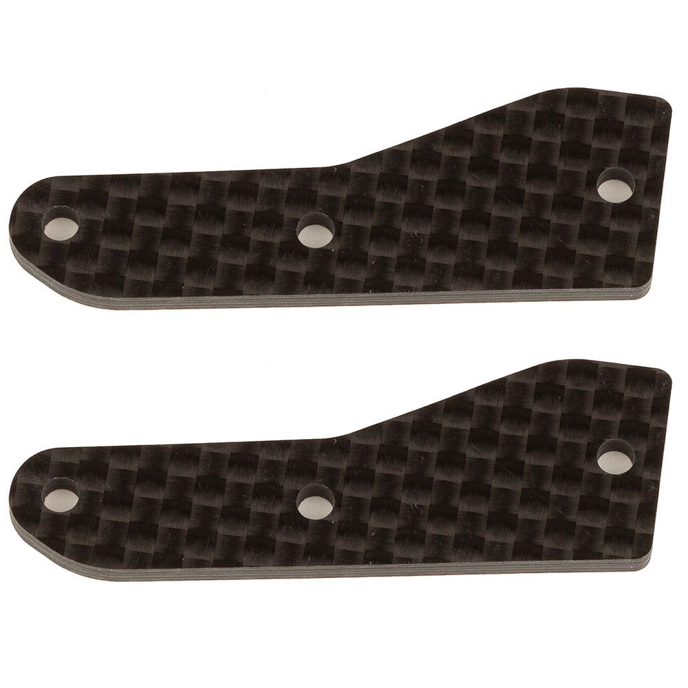 FT RC8B4 FT Front Upper Suspension Arm Inserts, carbon