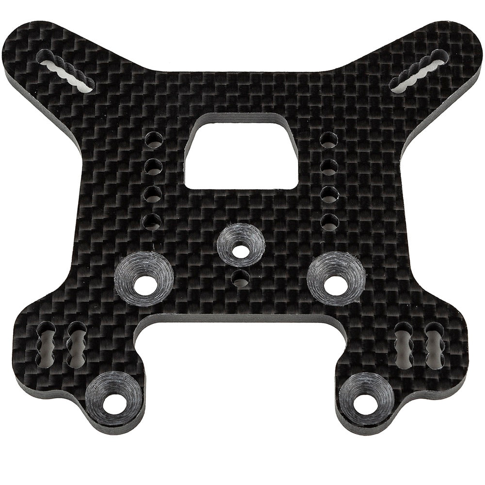 FT RC8B4.1 FT Rear Shock Tower, 36.5, carbon fiber