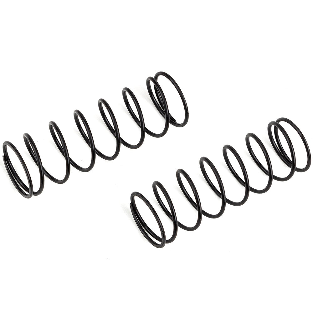 Team Associated 16mm Front Springs, black 4.65 lb/in, L68, 8.25T, 1.5D