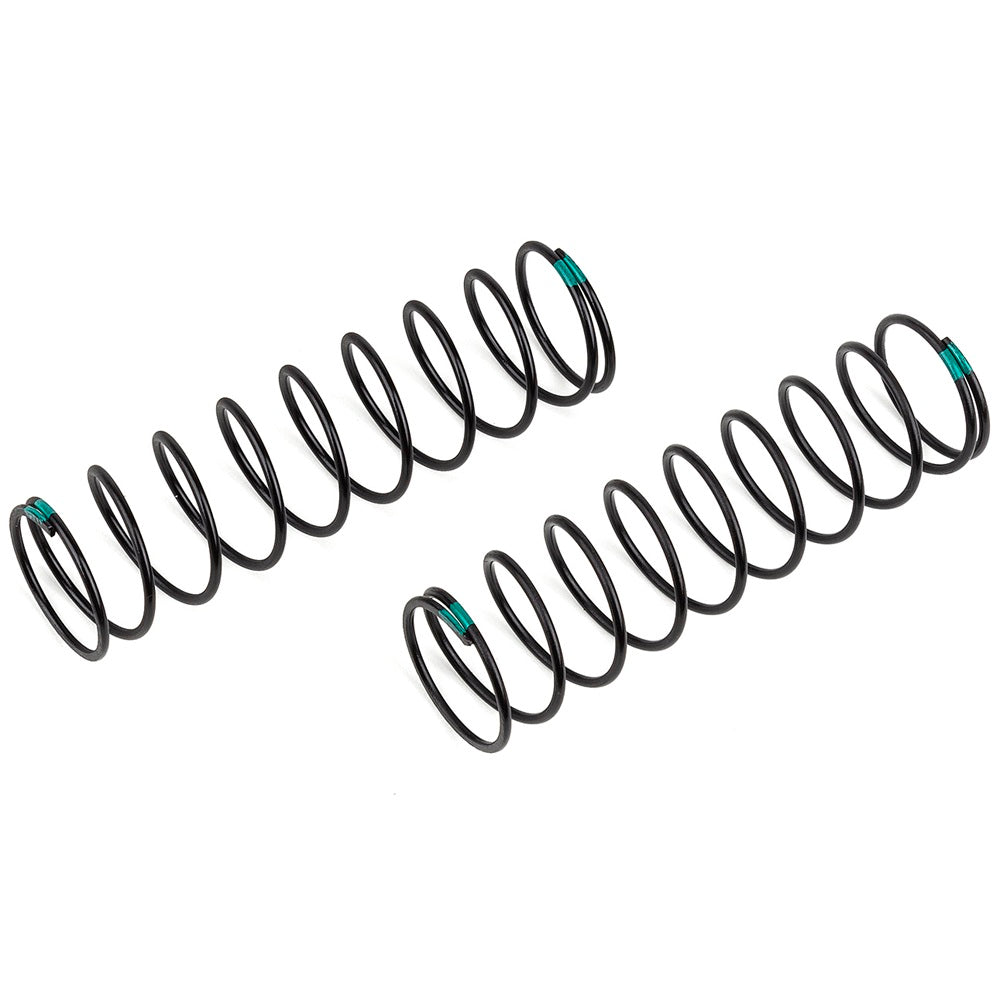 Team Associated 16mm Rear Springs, green 3.60 lb/in, L83, 10.0T, 1.5D