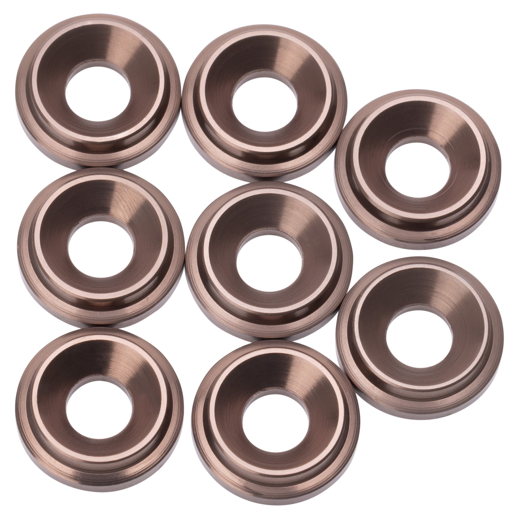 1up Racing 7075 LowPro Countersunk Washers - M3