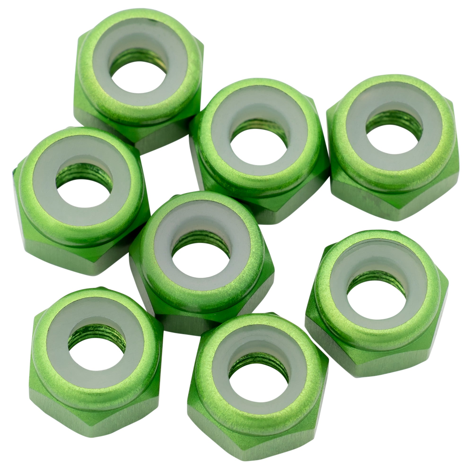 1up Racing 7075 Aluminum Locknuts - M3