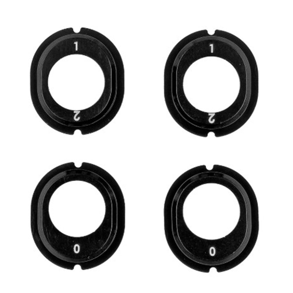 FT RC10B7 Aluminum Differential Height Inserts, Notched