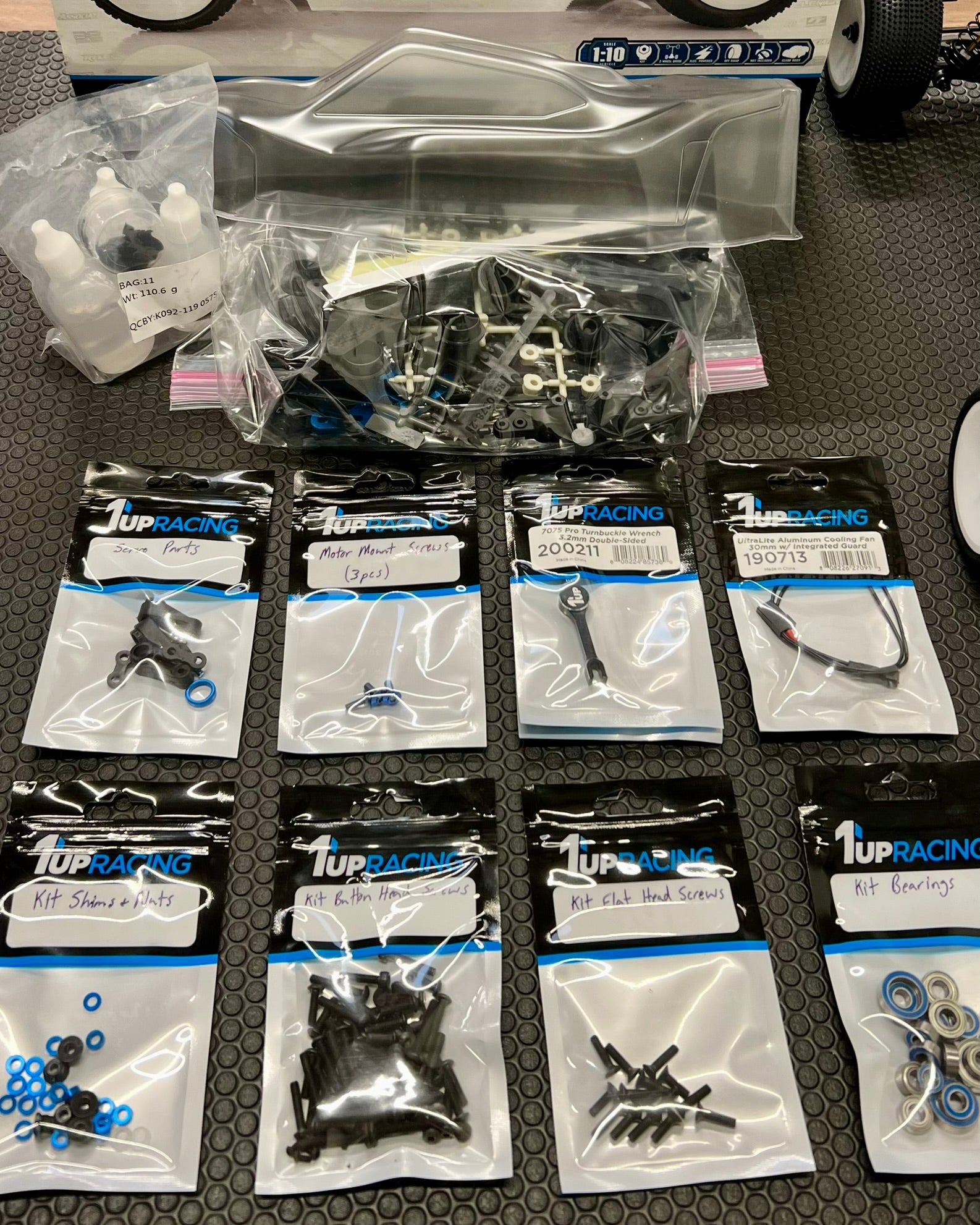 1up Equipped Associated RC10B7 Ultimate Carpet Built By Joe Pillars