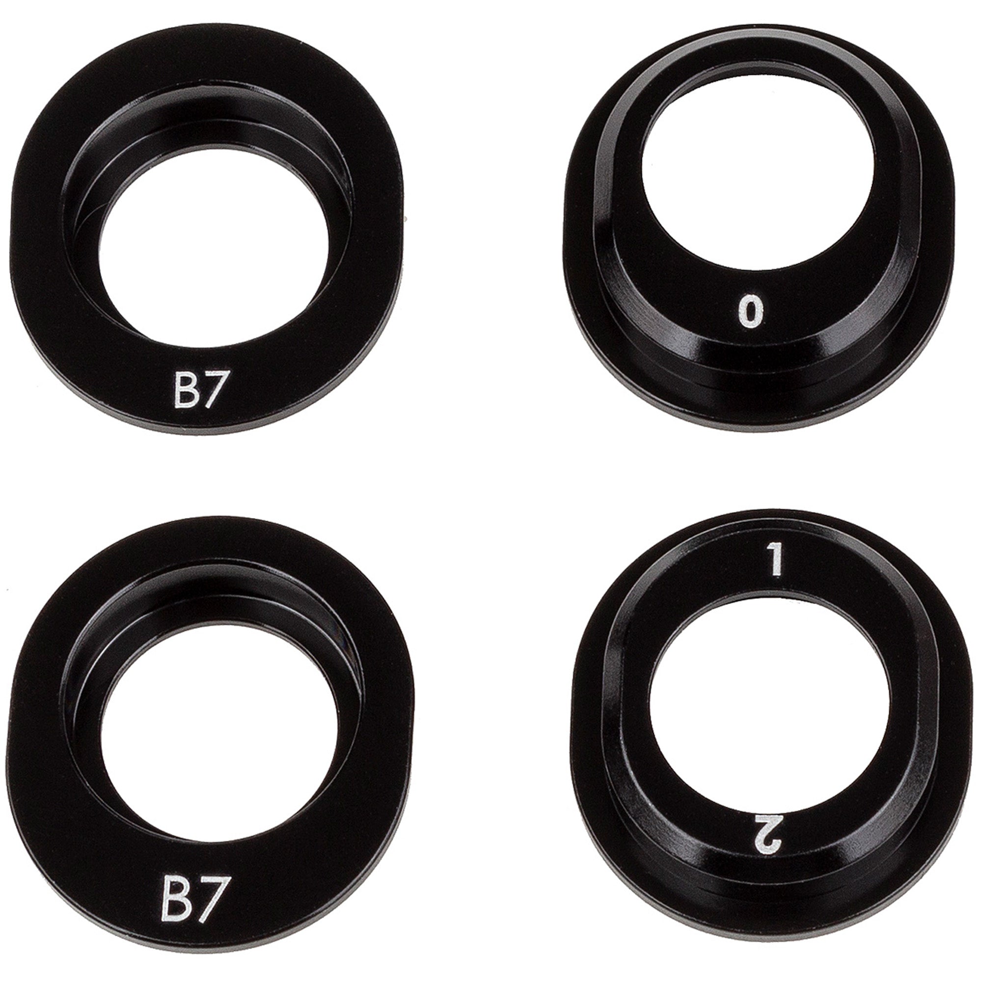 FT RC10B7 Aluminum Differential Height Inserts