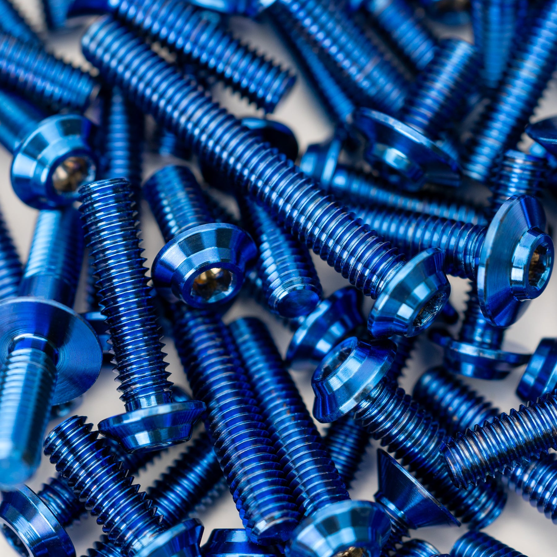 1up Racing Pro Duty Titanium Upper Screw Set - AE RC10B7