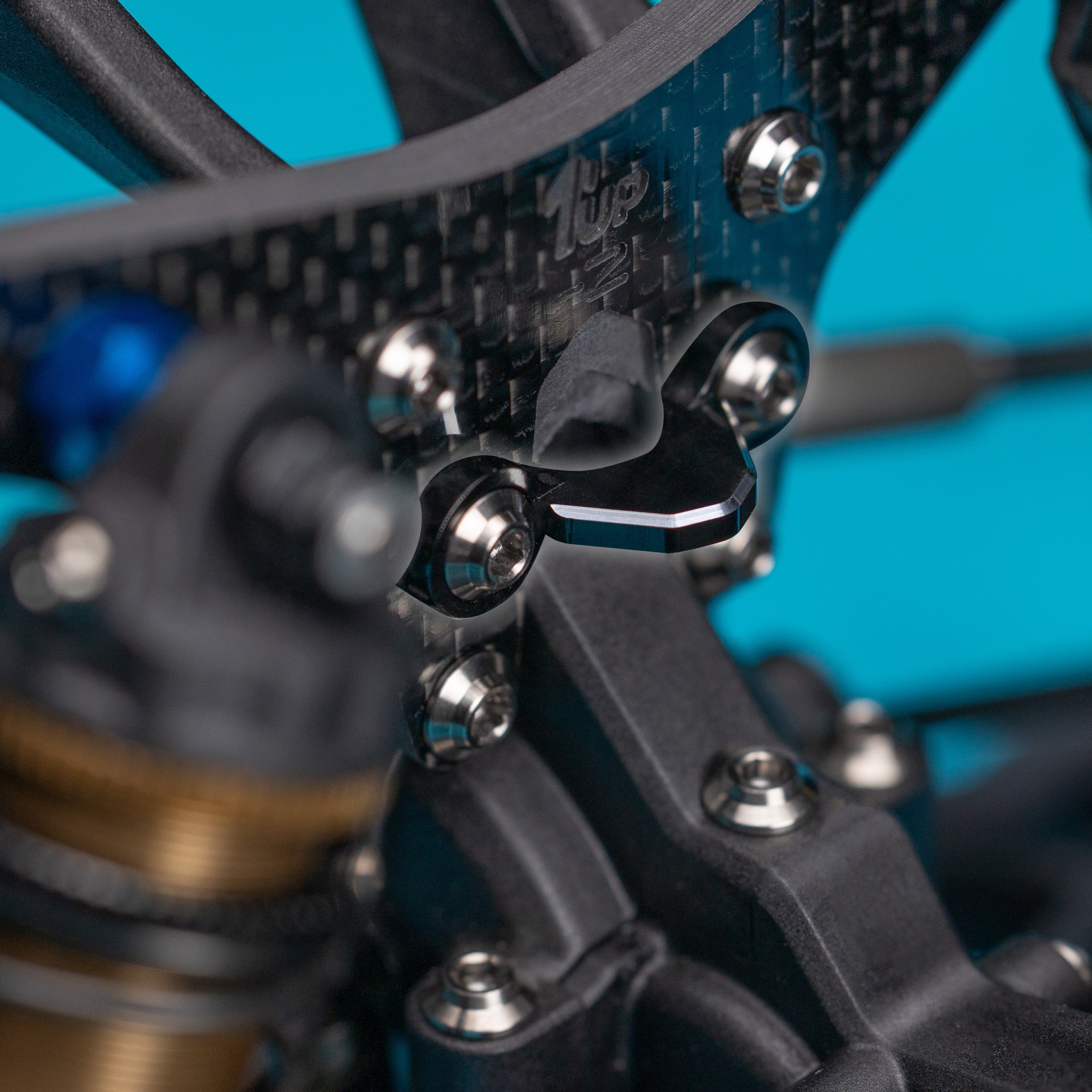 1up Racing UltraLite 7075 Rear Body Support - AE RC10B7