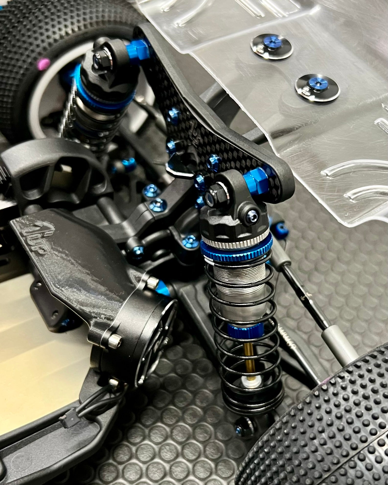 1up Equipped Associated RC10B7 Ultimate Carpet Built By Joe Pillars