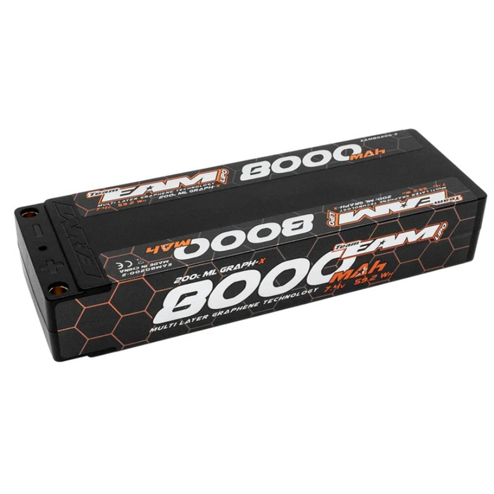 Team EAM 8000mAh 200C Multi-Layer Graphene Li-Po Battery 2S