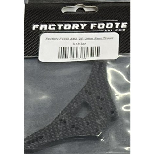 Factory Foote Xray XB2 -2mm Rear Tower
