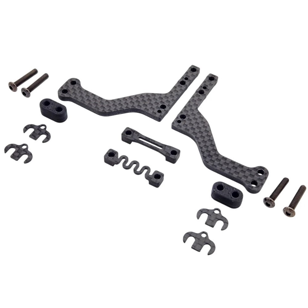 INOV8 Carbon Horizontal Rear Body Mount Sets for XRAY X4 '26