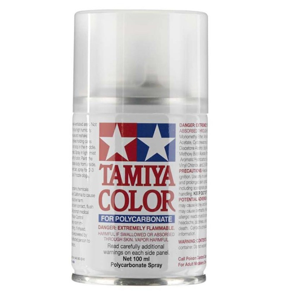 Tamiya PS-55 Polycarbonate Flat Clear Spray Paint (100ml)