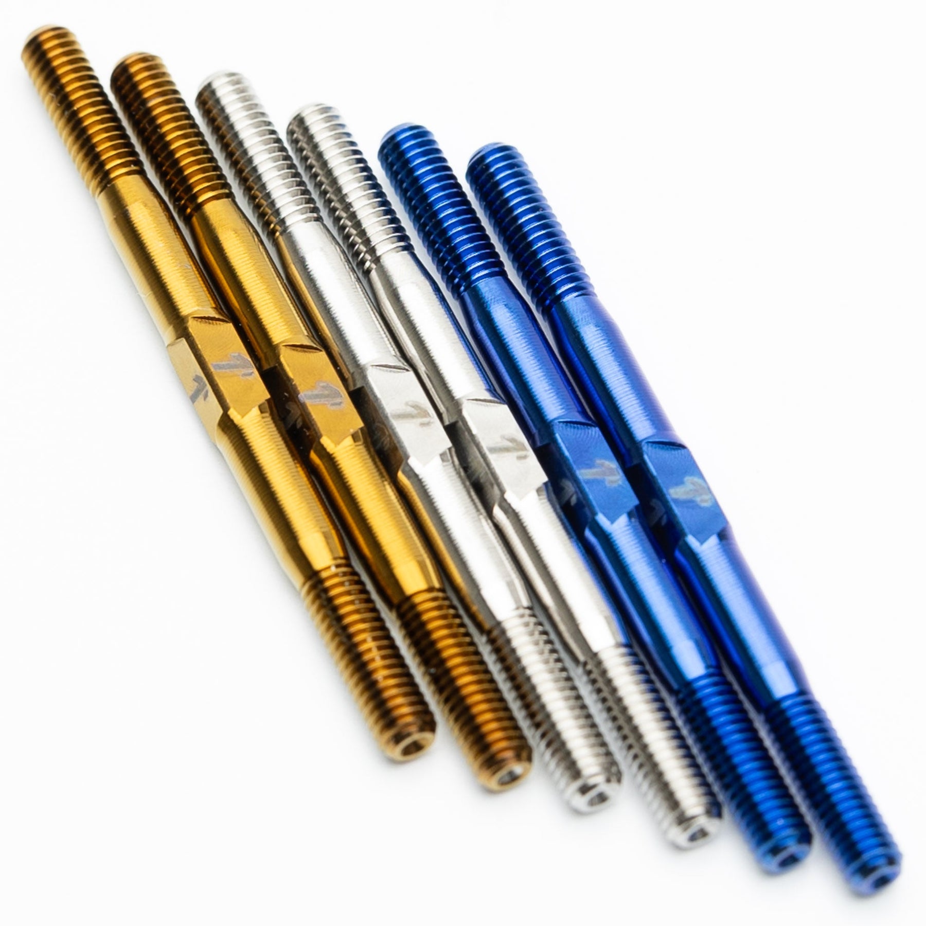 1up Racing Pro Duty Titanium Turnbuckle Set - TLR 22X-4