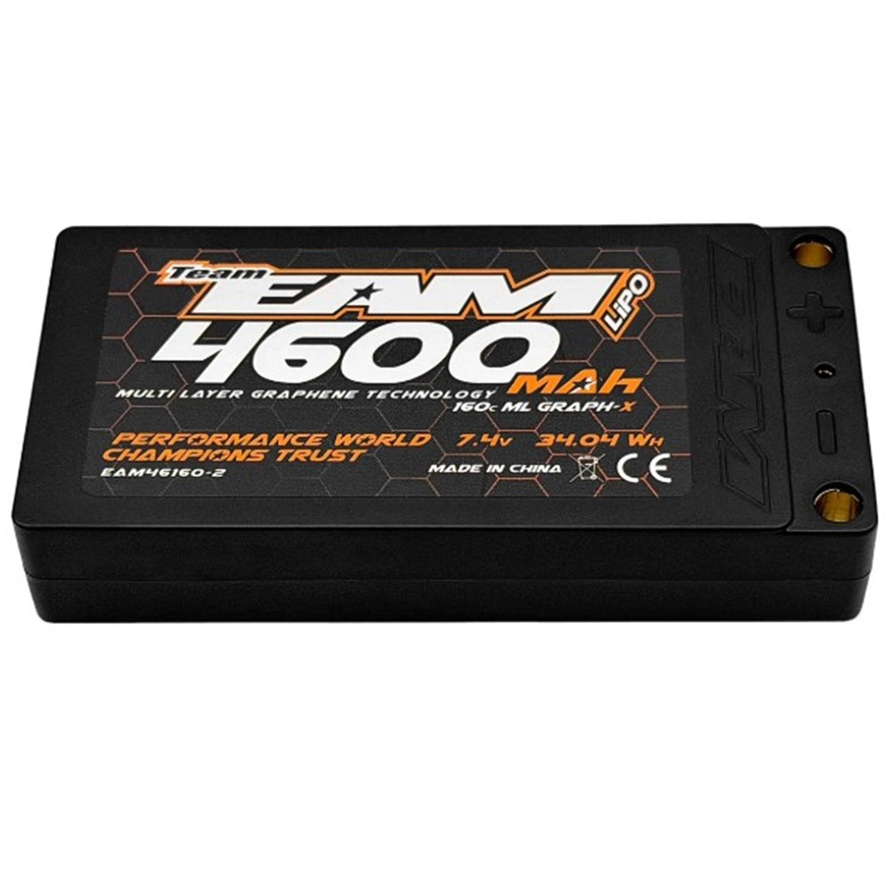 Team EAM 4600mAh 160C ULCG Shorty ML Graph-X Formula LiPo Battery