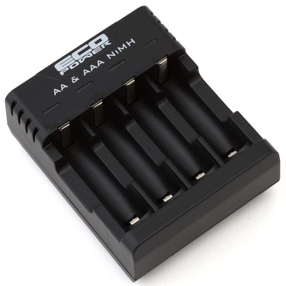 EcoPower NiMH & NiCD USB Battery Charger (4 Slots) (AA/AAA)