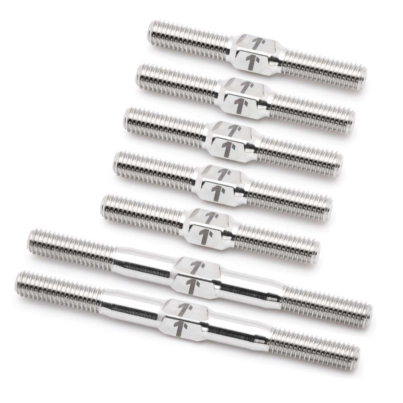 1up Racing Pro Duty Titanium Turnbuckle Set - Exotek F1 Ultra R5 / CW