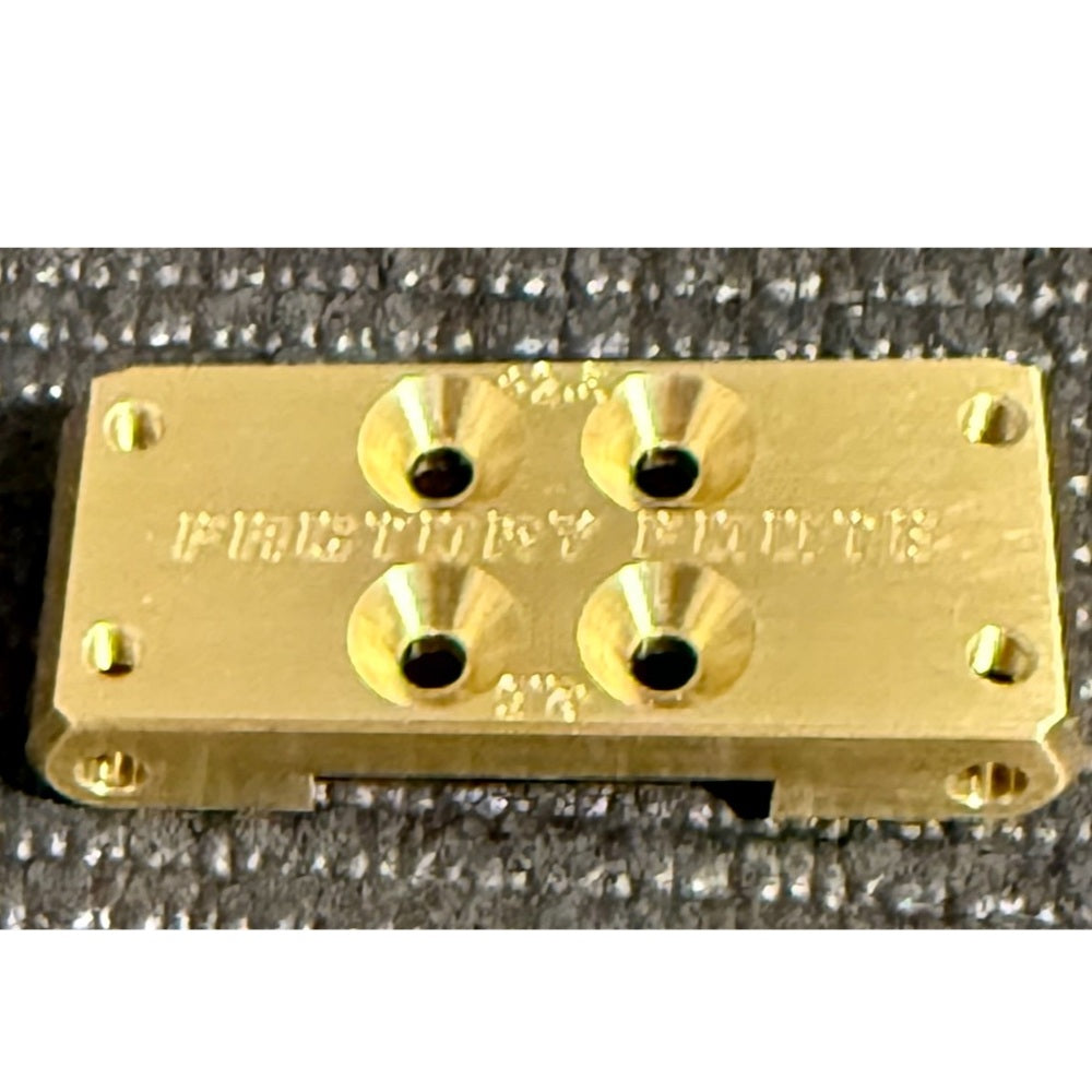 Factory Foote Factory Foote B7 2.5° Wide Brass Bulkhead