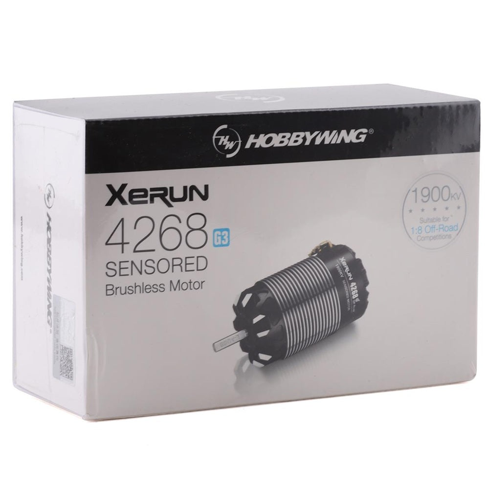 Hobbywing Xerun 4268SD G3 1/8 Scale Sensored Brushless Motor (1900kV)