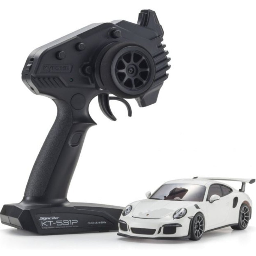 Kyosho MINI-Z RWD MR-04 Readyset Porsche 911 GT3 RS white