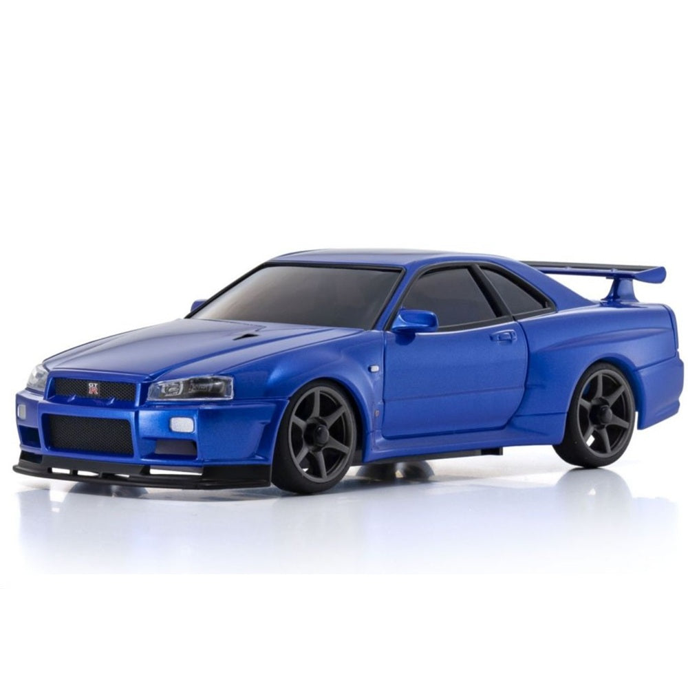 Kyosho ASC MA020 NISSAN SKYLINE GT-R R34 V.specⅡNur Metallic Blue