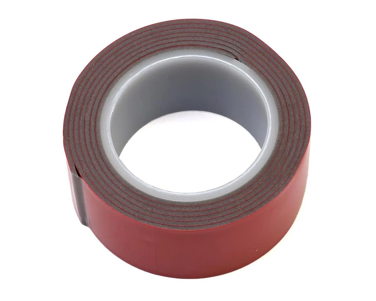 ProTek RC Grey High Tack Double Sided Tape Roll - 1"x40"