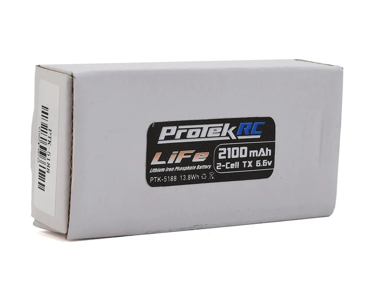 ProTek RC 2100mAh 6.6v LiFe Futaba Transmitter Battery Pack