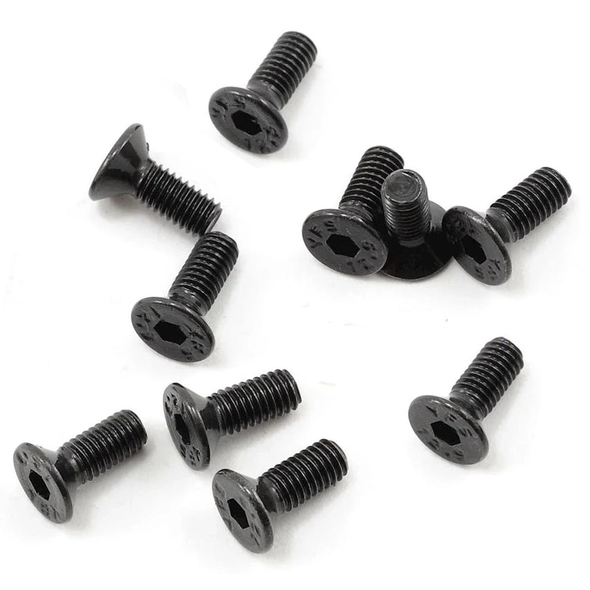 ProTek RC High Strength Flat Head Cap Screws - M3