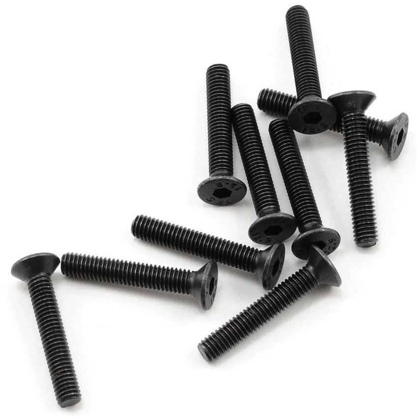 ProTek RC High Strength Flat Head Cap Screws - M3