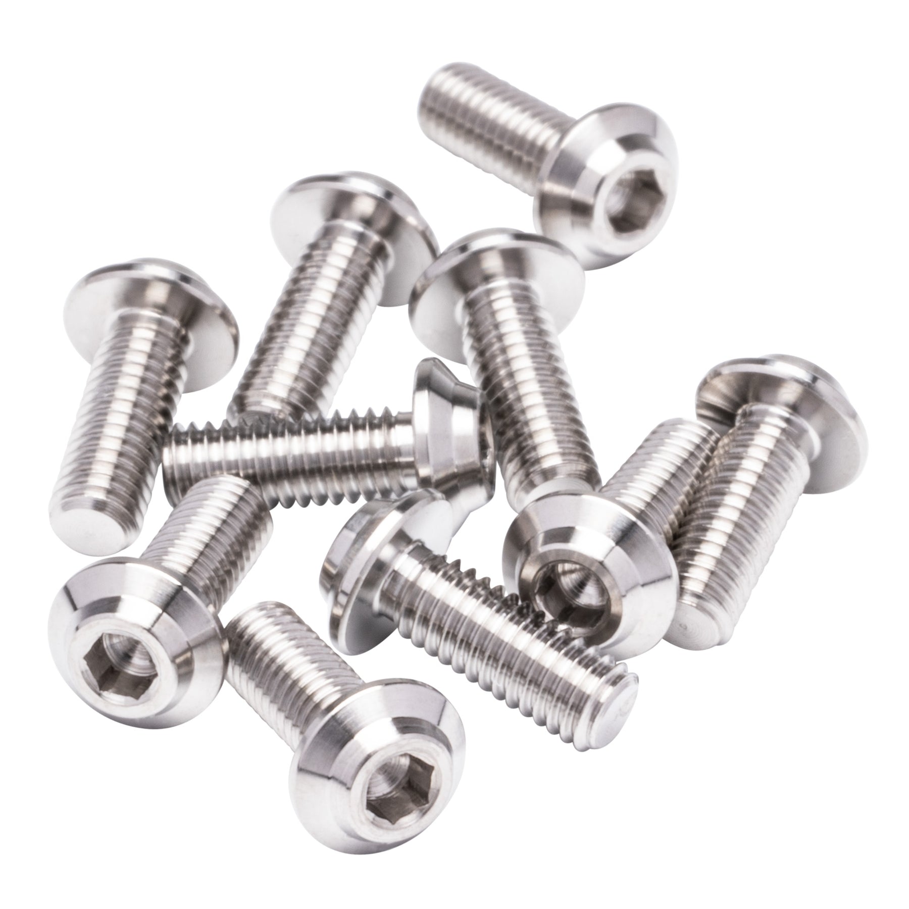 1up Racing Pro Duty Titanium Screws - LowPro Head