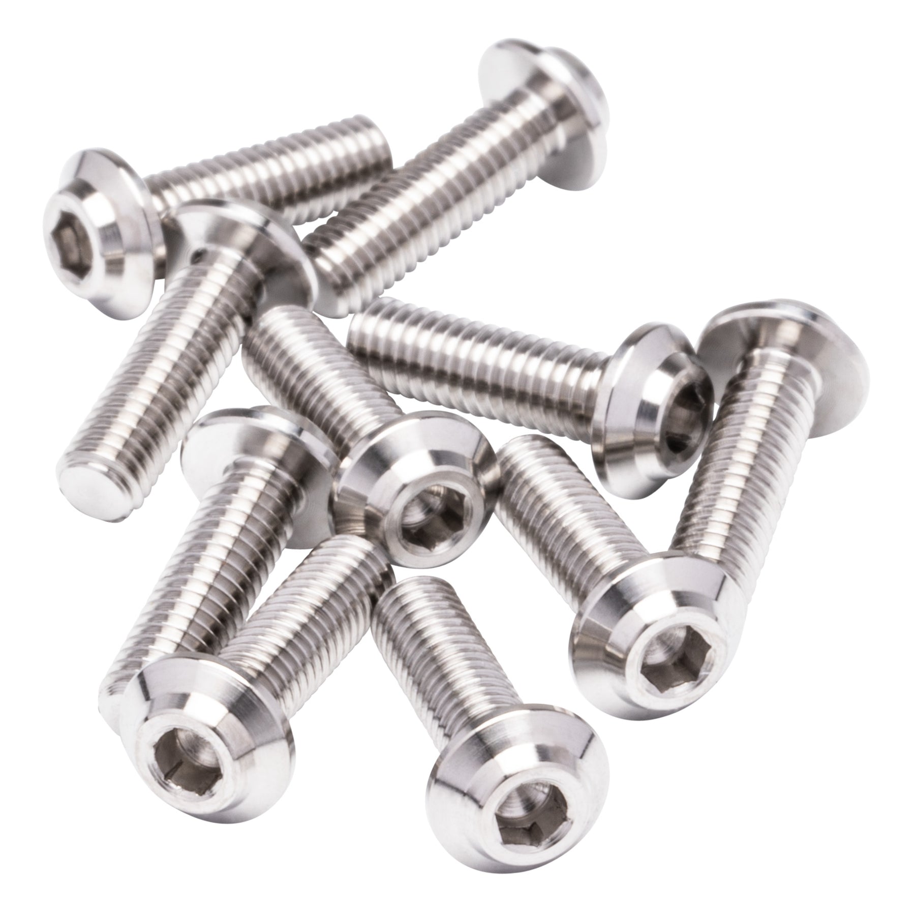 1up Racing Pro Duty Titanium Screws - LowPro Head