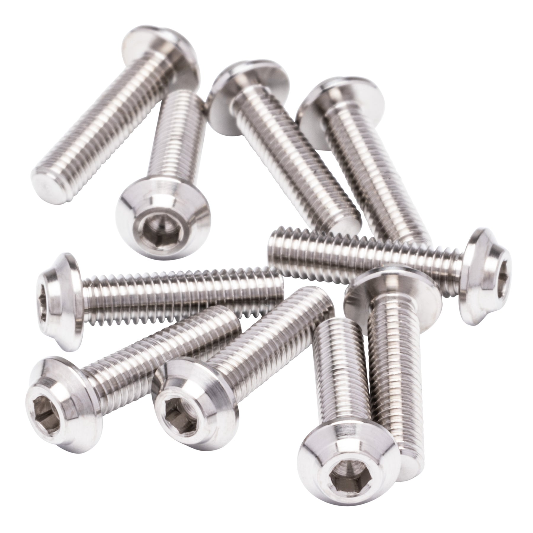 1up Racing Pro Duty Titanium Screws - LowPro Head