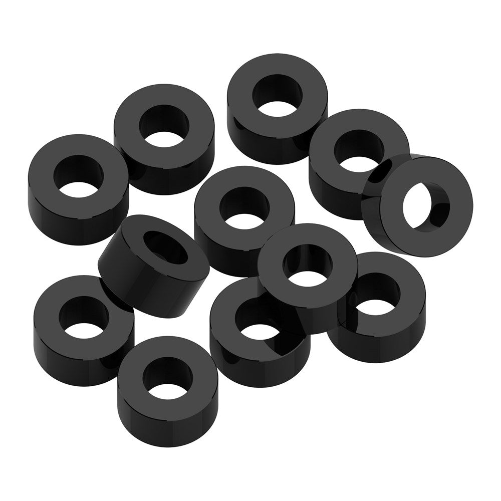 1up Racing Precision Aluminum Shims - 3x6x3mm - Black