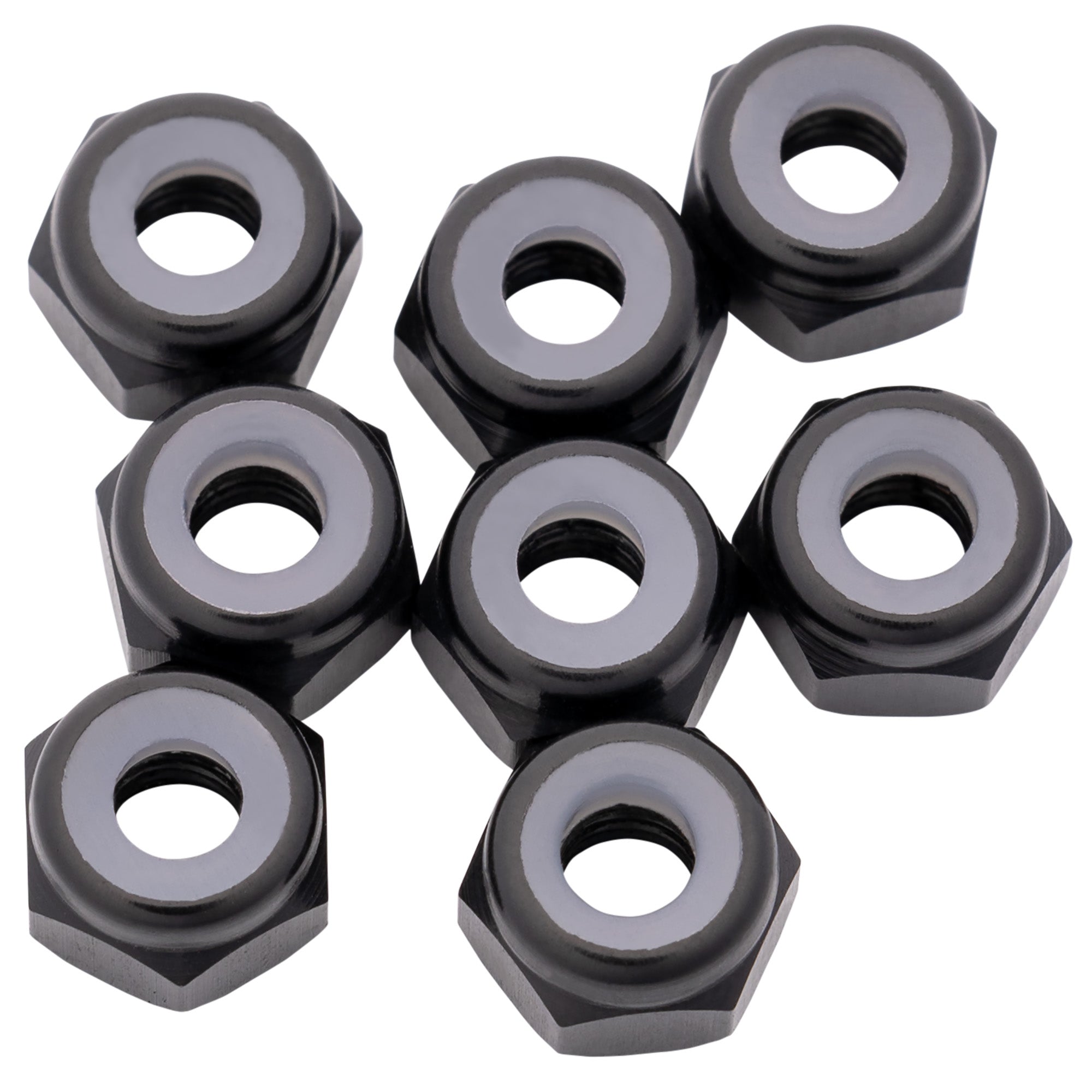 1up Racing 7075 Aluminum Locknuts - M3