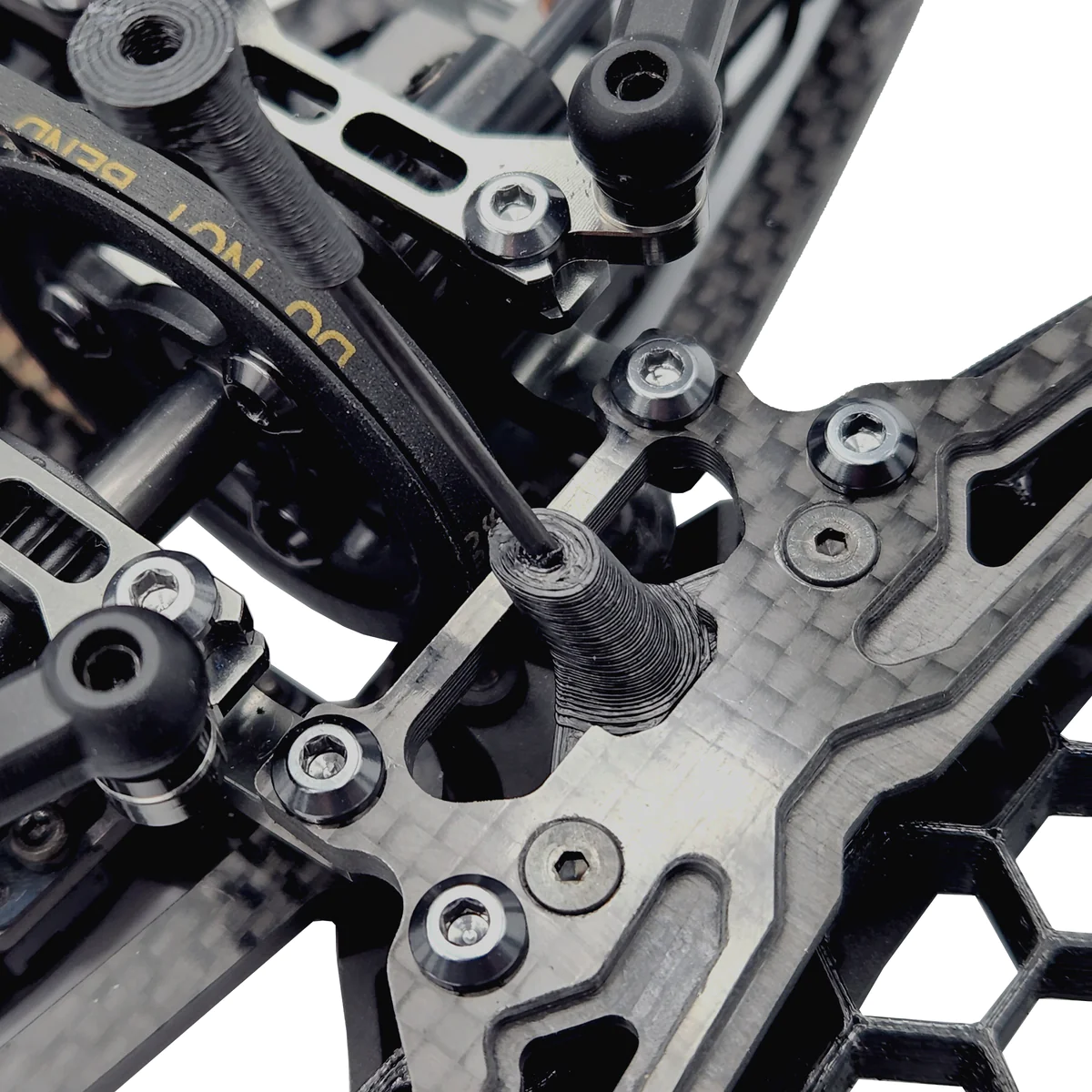 RC MAKER 3D Pro Hood Stiffener for GeoCarbon Bumper Mount - Awesomatix A800R