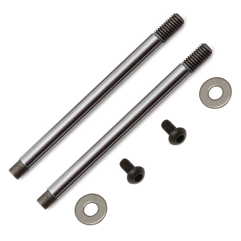 Factory Team 23mm Chrome Shock Shafts - v2