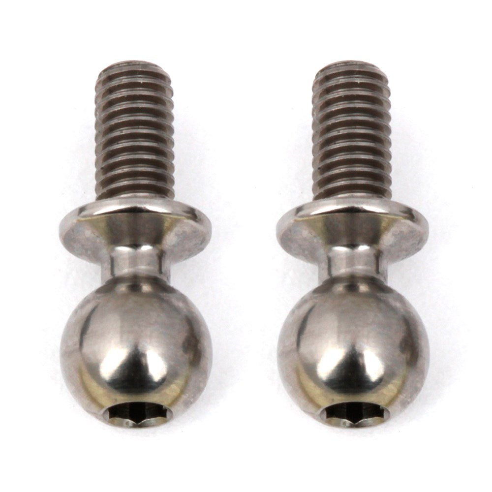 Factory Team 4mm Titanium Heavy-Duty Long Neck Ballstuds