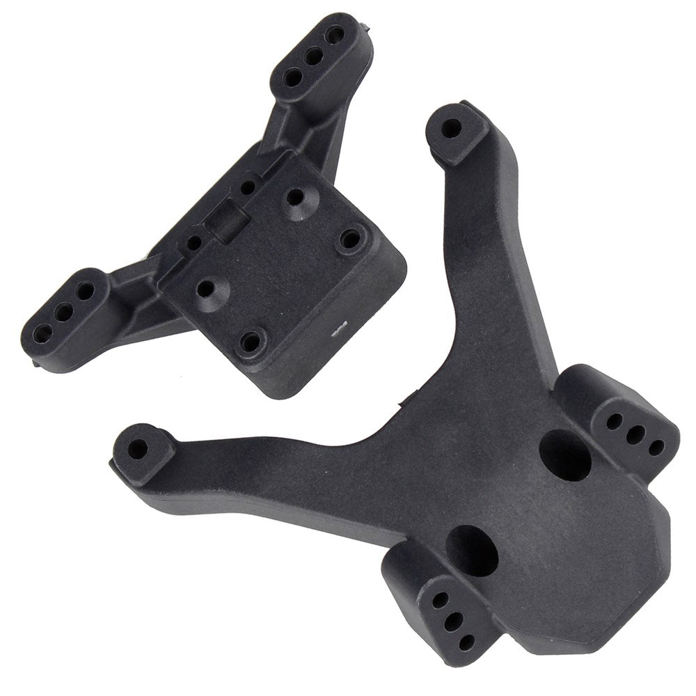 Factory Team B6.3 Carbon Top Plate and Ballstud Mount