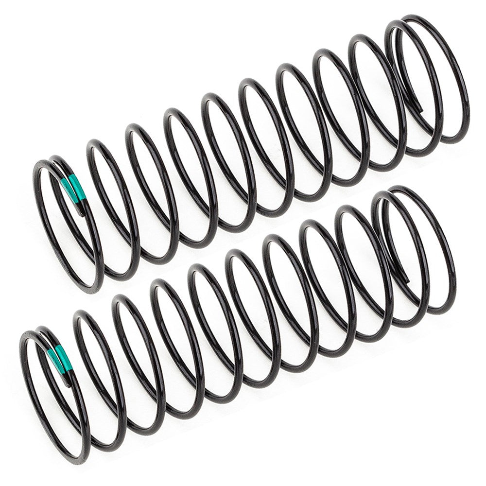 Team Associated 13mm Rear Shock Springs - 1.80 lb/in Green