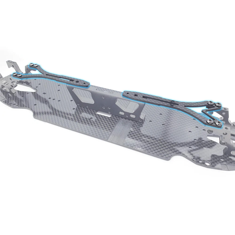 RC MAKER SlimFlex 2 Piece Carbon Fiber Top Decks - A800R/MMX - Clearance Priced!