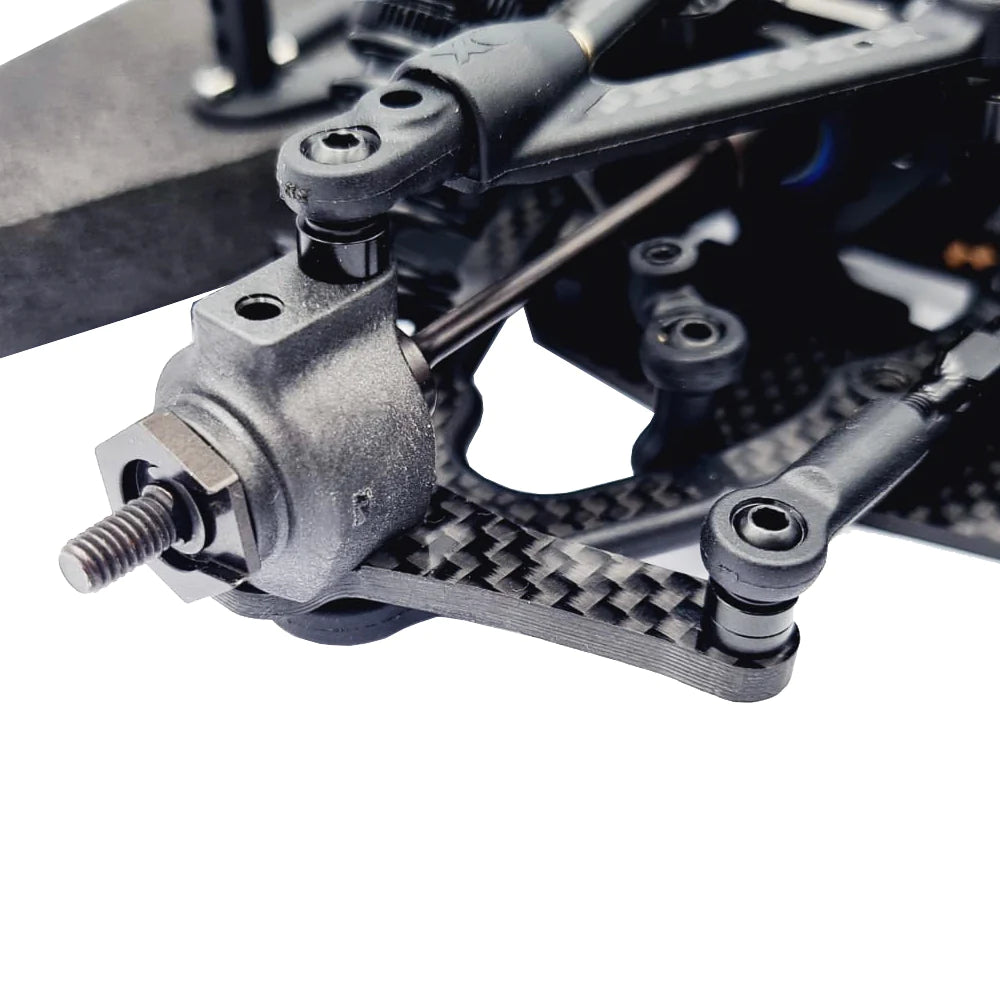 RC MAKER Carbon Front Steering Arms - XRAY X4