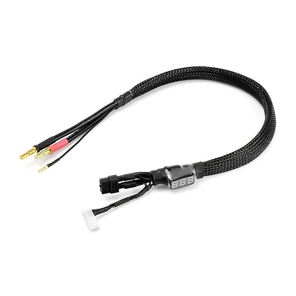 MuchMore Racing Volt Meter 2S Balance Charge Leads - 4/5mm
