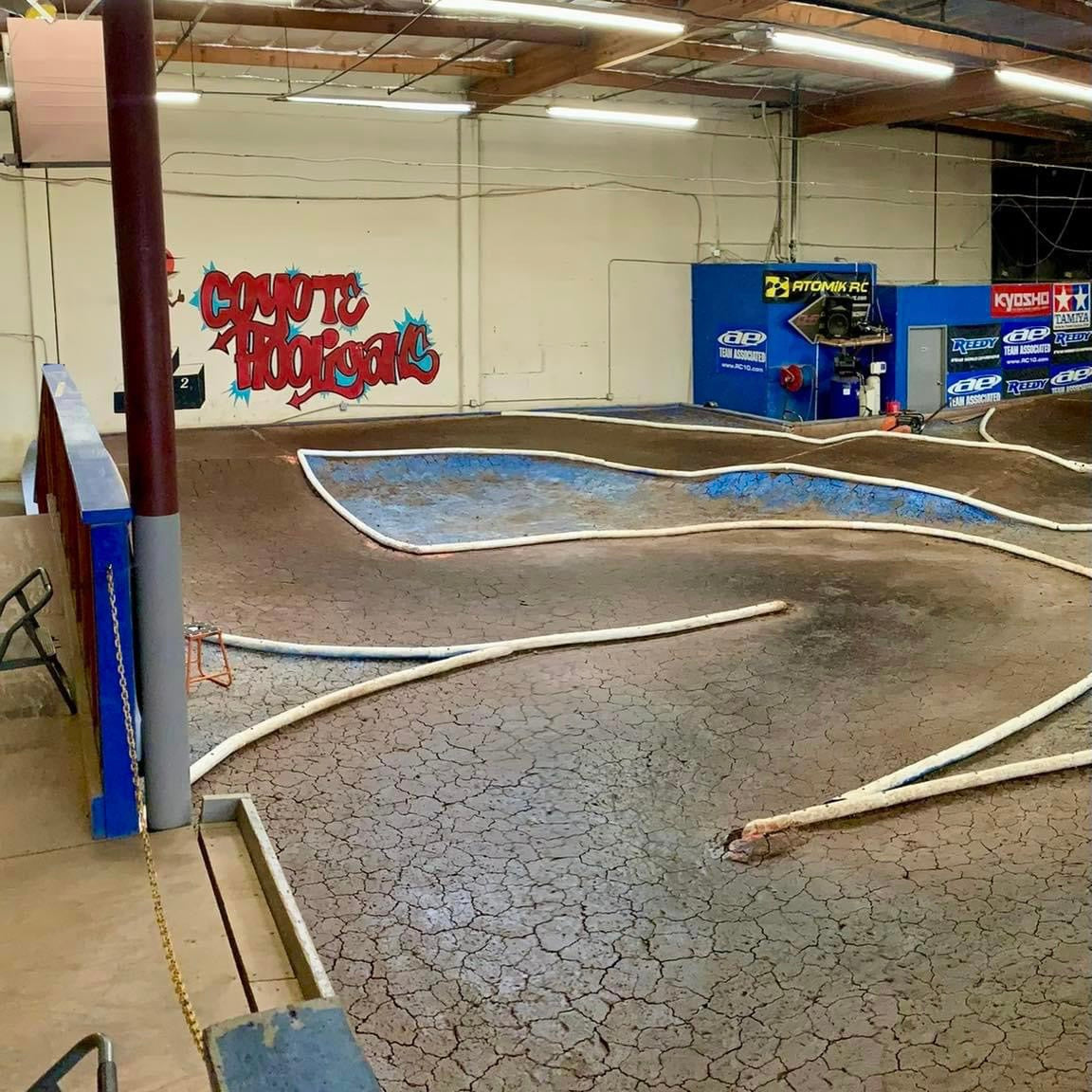 Check out the Glued Surface at Coyote Hobbies and Raceway