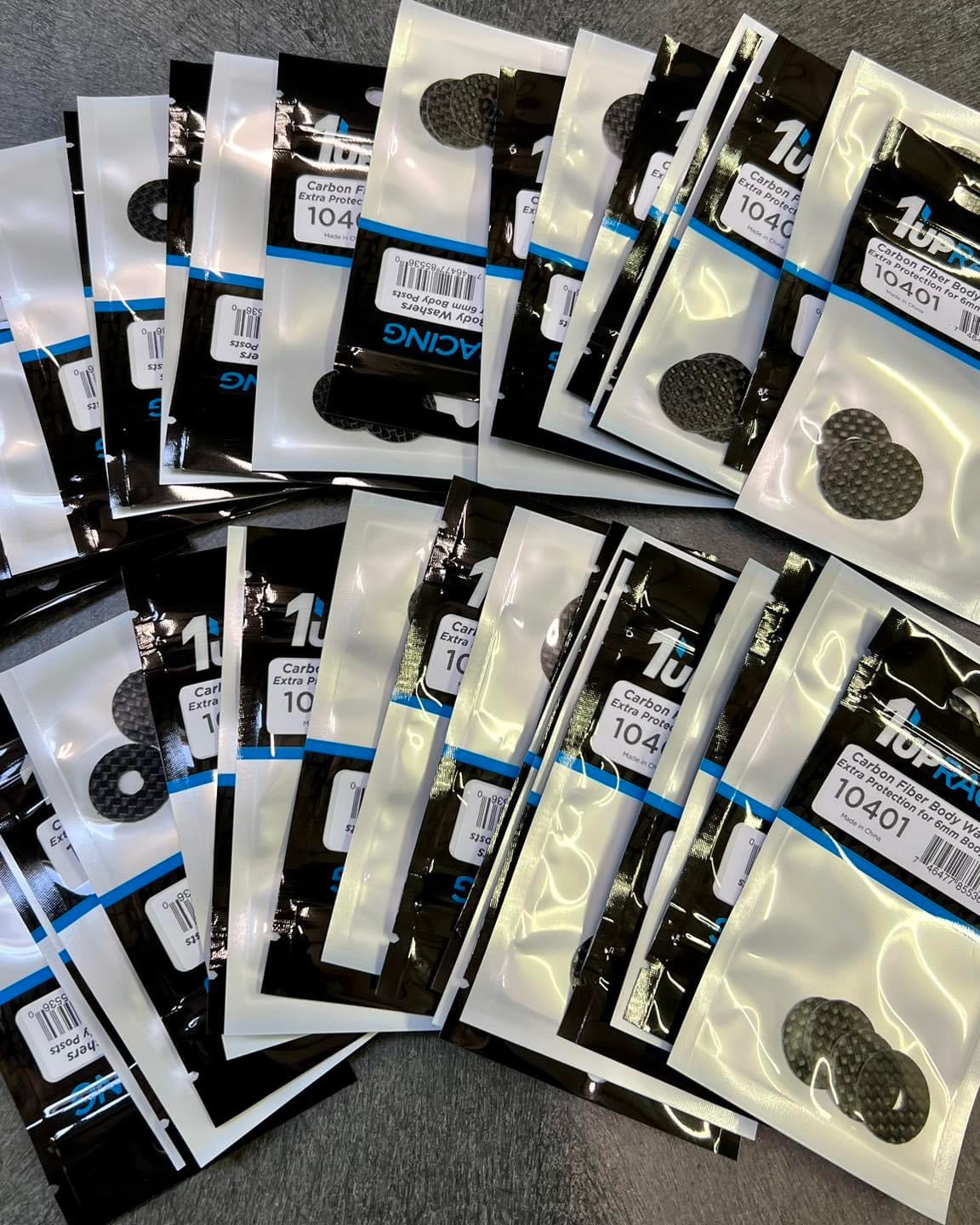 Carbon Fiber Winglets and Protective Body Washers Restocked