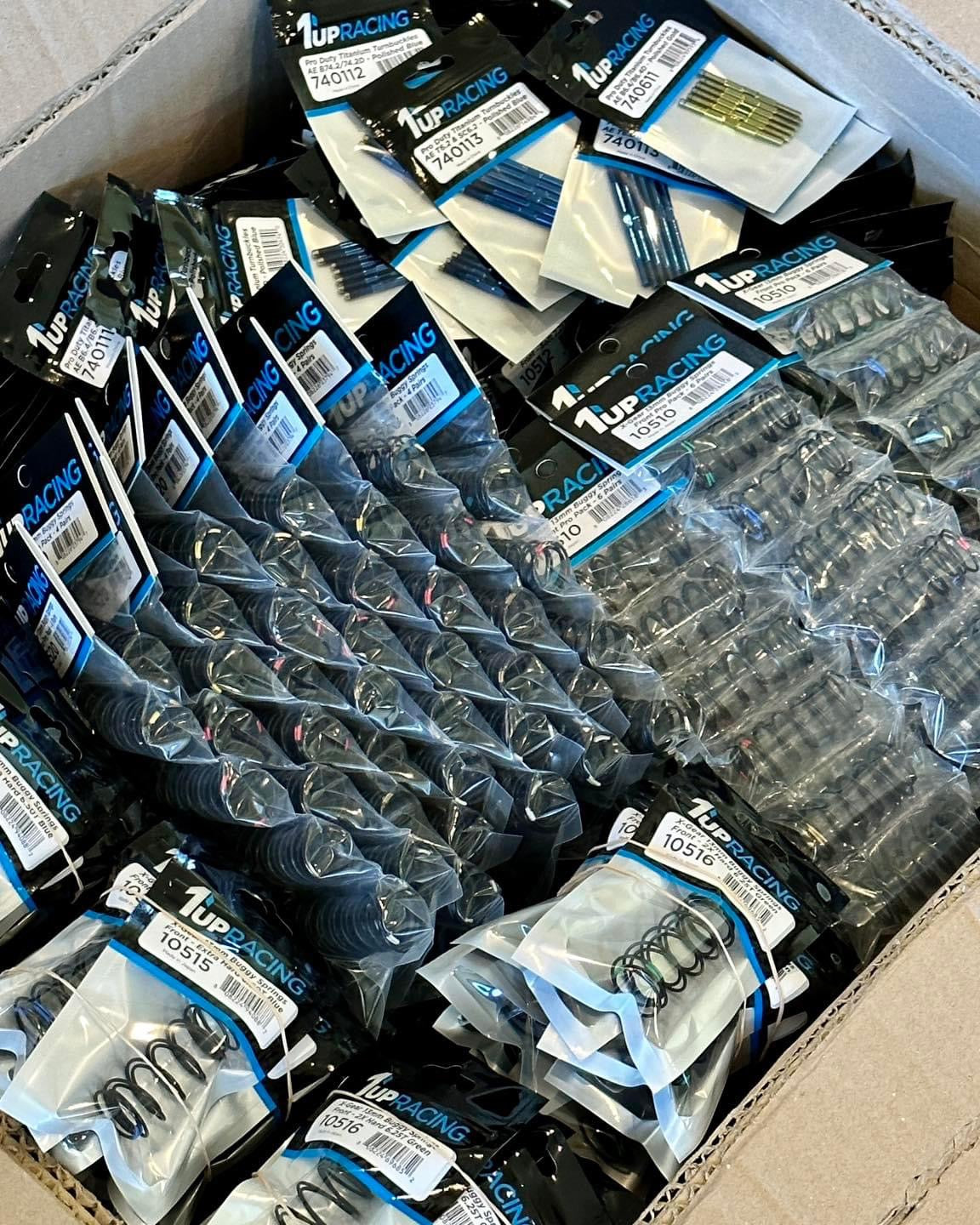 Our First 400 pairs of X Gear Springs Headed to Hobby Action