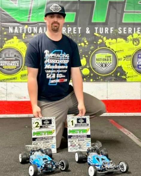 Robert Bakoxzy Taking the overall Win in 17.5 2wd at NCTS