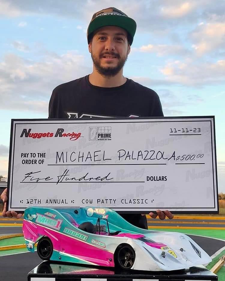 Congrats to Michael Palazzola on taking the Win at the Cow Patty Classic!