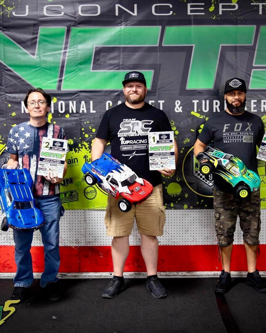 Clay Foulk Taking the Short Course Win at NCTS