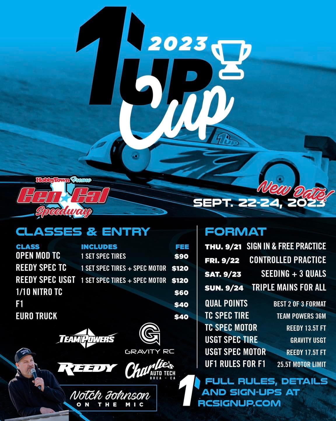 Free Practice Day at the 1up Cup