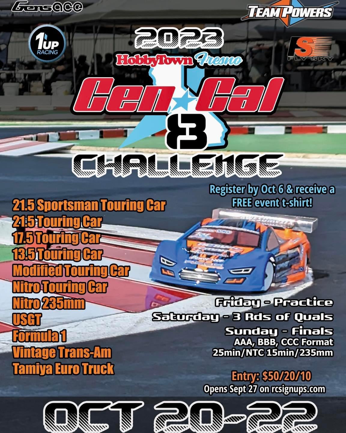 Check out the CenCal Challenge 8 Coming up in October!