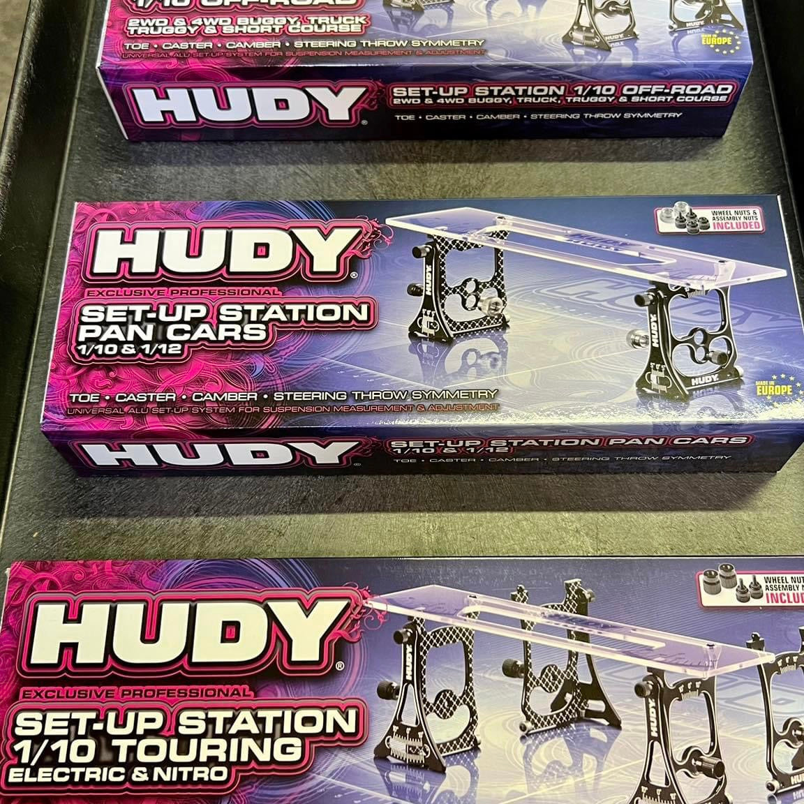 HUDY Setup Stations Back in stock
